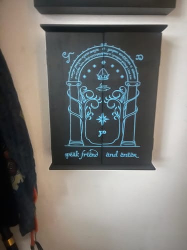 Customer photo review of Lord of the Rings - Doors of Durin Key Holder