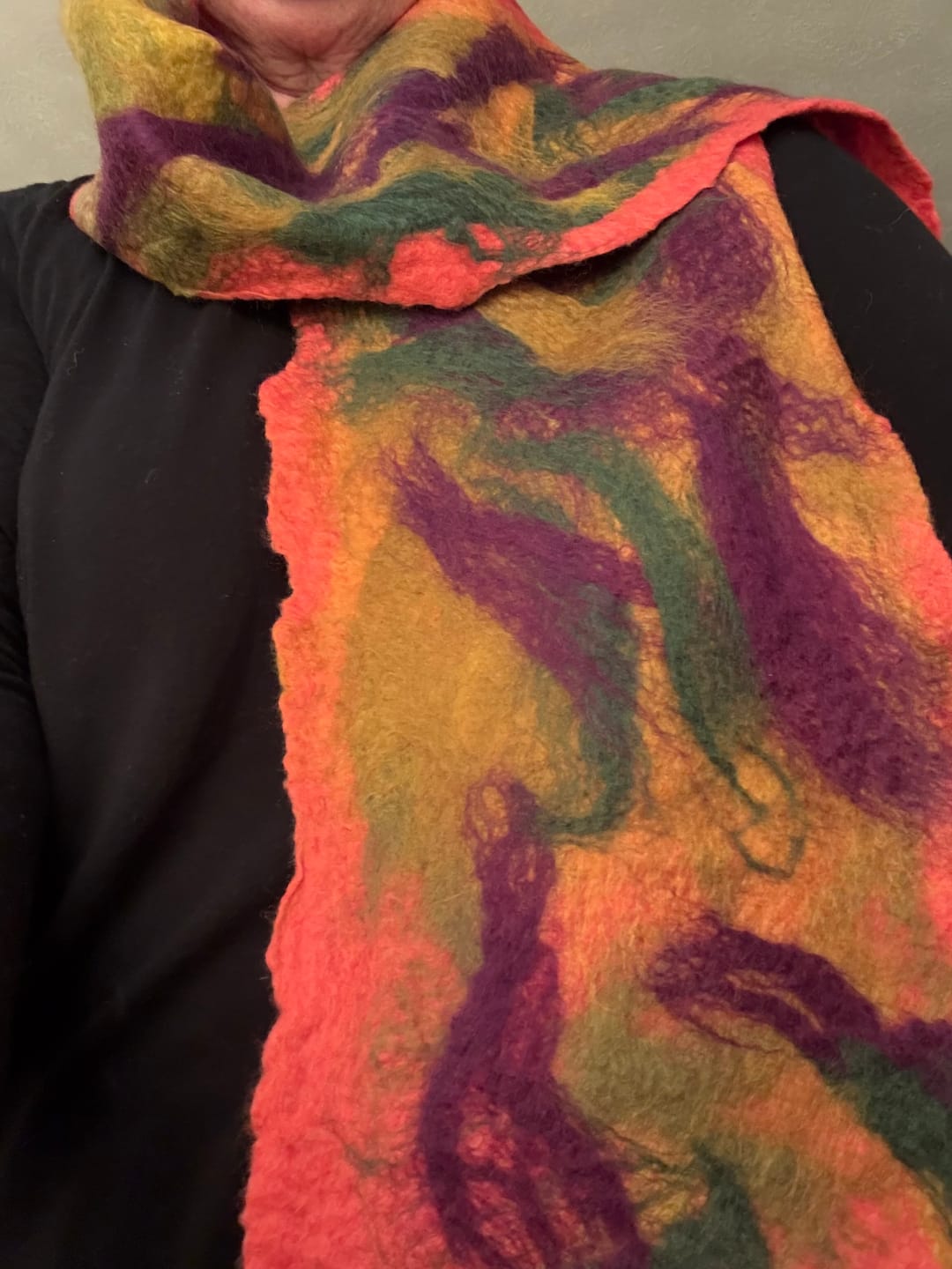 Customer photo review of Core Wool Batting - You Choose Amount