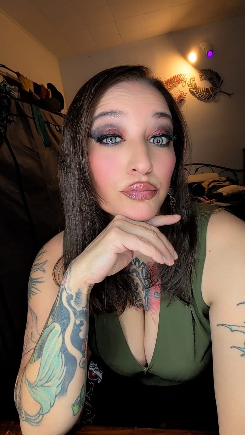Customer photo review of Polar Light Blue Prescription Colored Contact Lenses