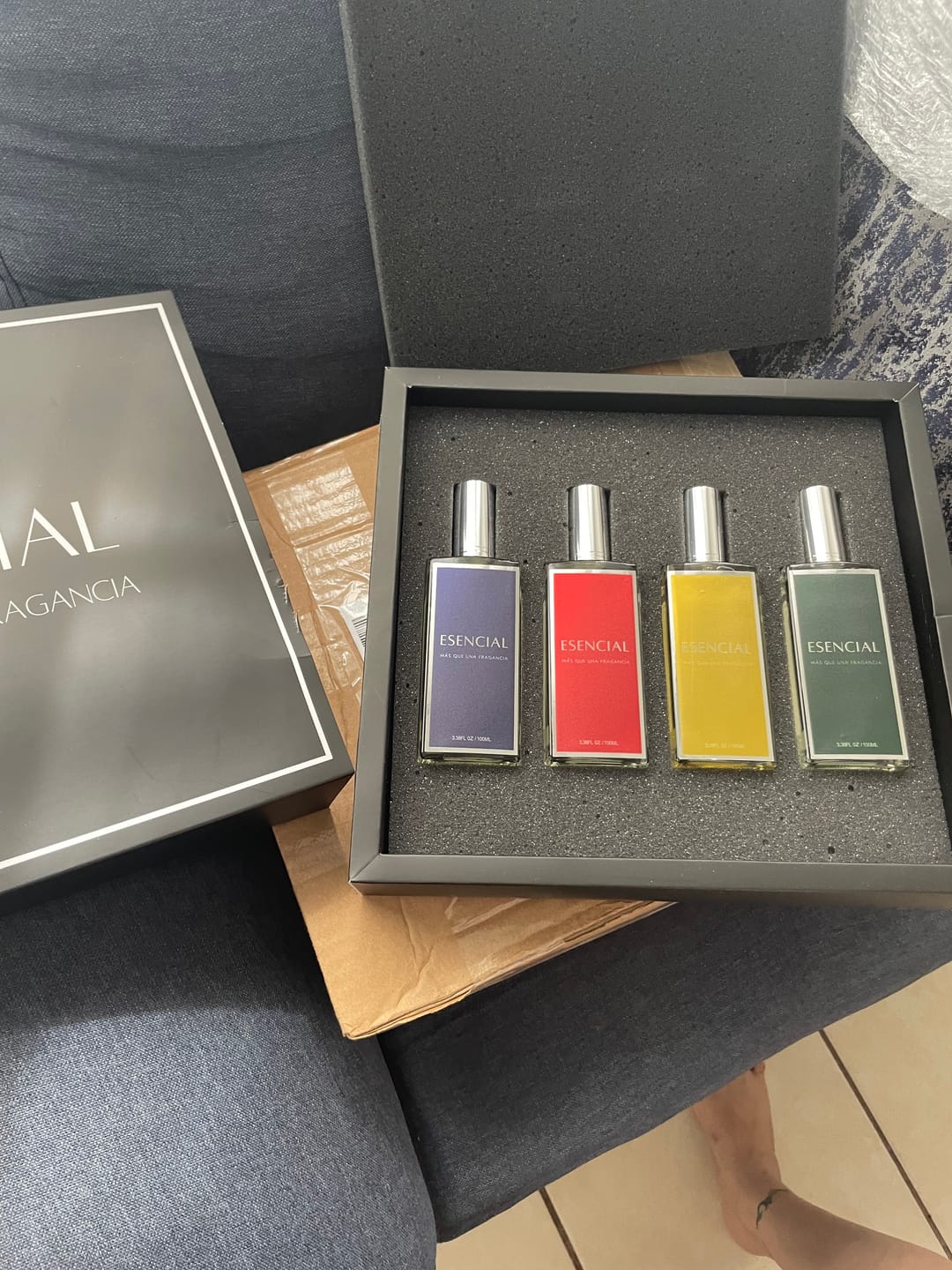 Customer photo review of Set "Más Vendidos Mujer" 4 Perfumes
