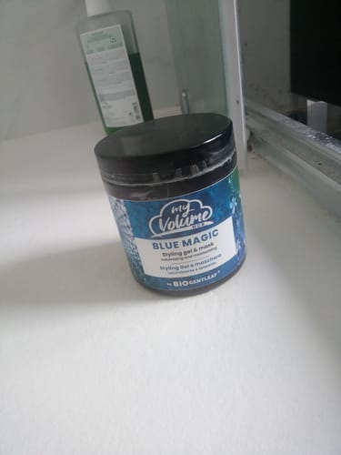 Customer photo review of BioGentleaf Blue Magic Volumizing and Moisturizing Gel 250ml
