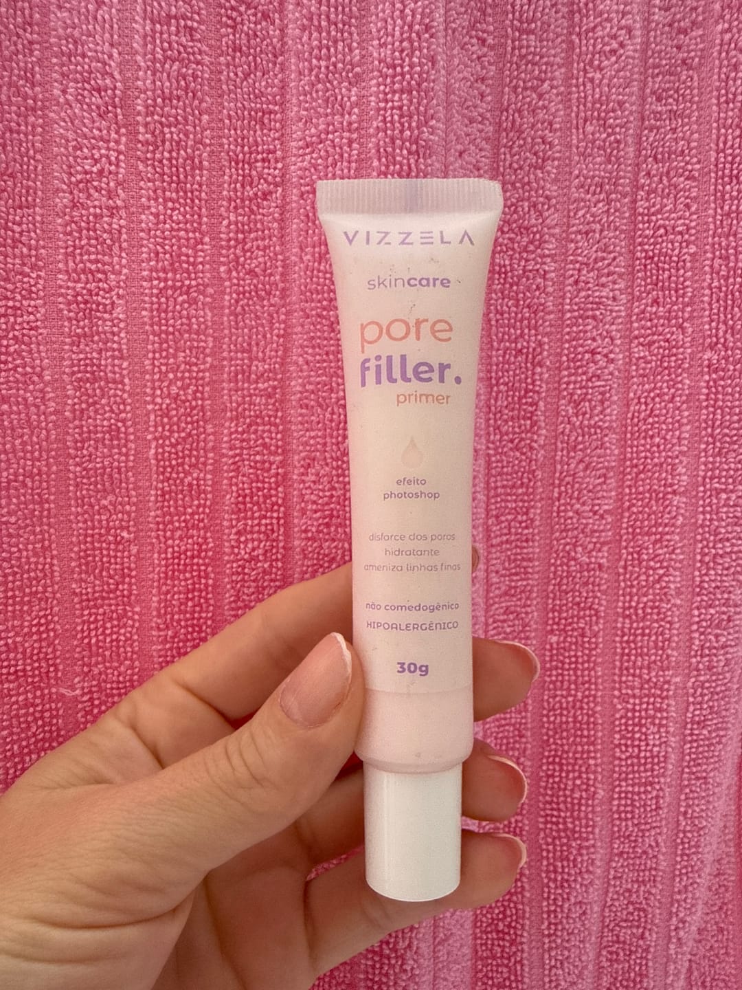 Customer photo review of Primer Pore Filler - Vizzela