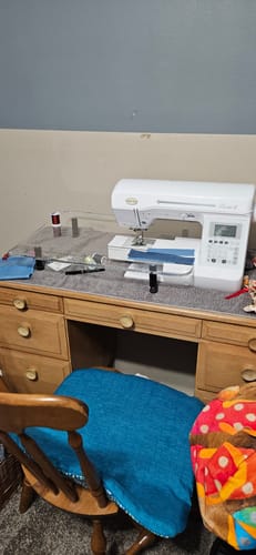 Customer photo review of Sew Steady Sewing Machine Extension Table
