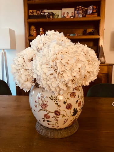 Customer photo review of Grande Hortensia (5 tiges) - Blanc