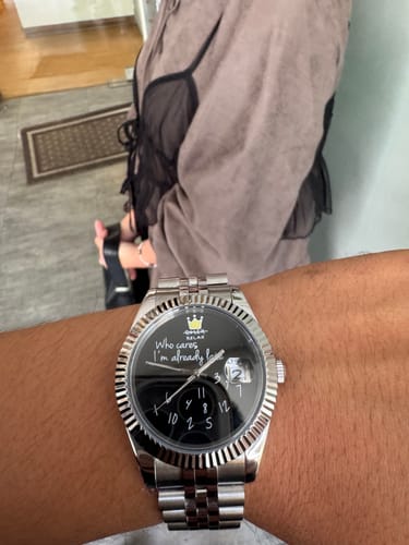 Customer photo review of EONDATE MAXI CLASSIC WATCH