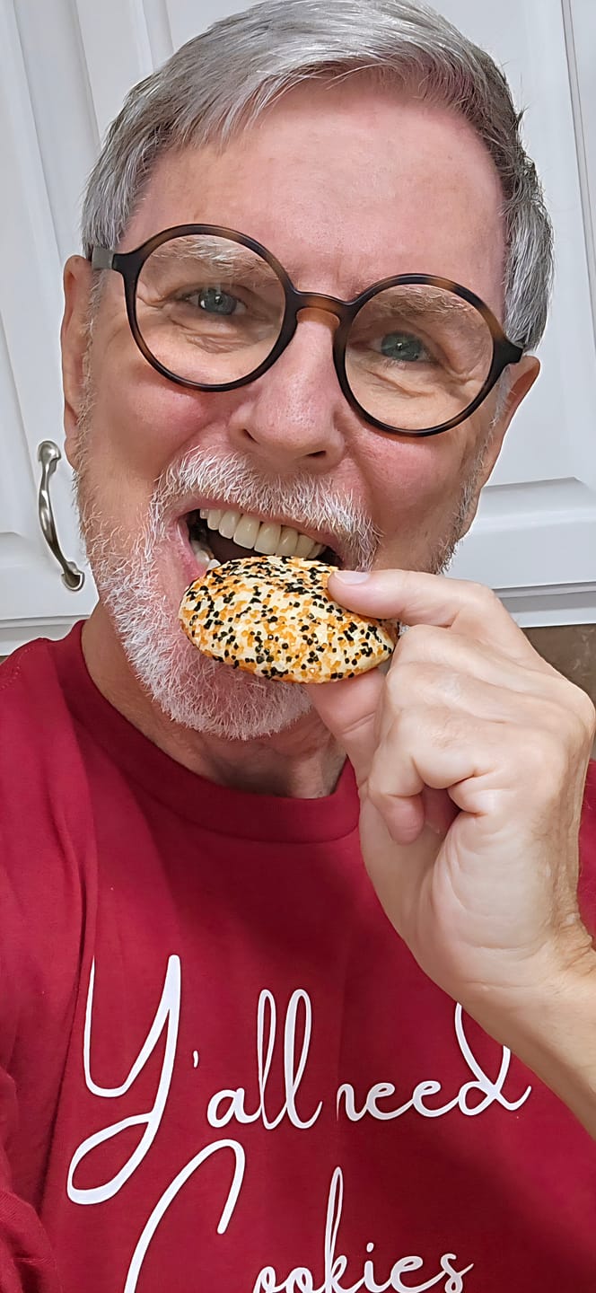 Customer photo review of Y'all need Cookies Long Sleeve Tee