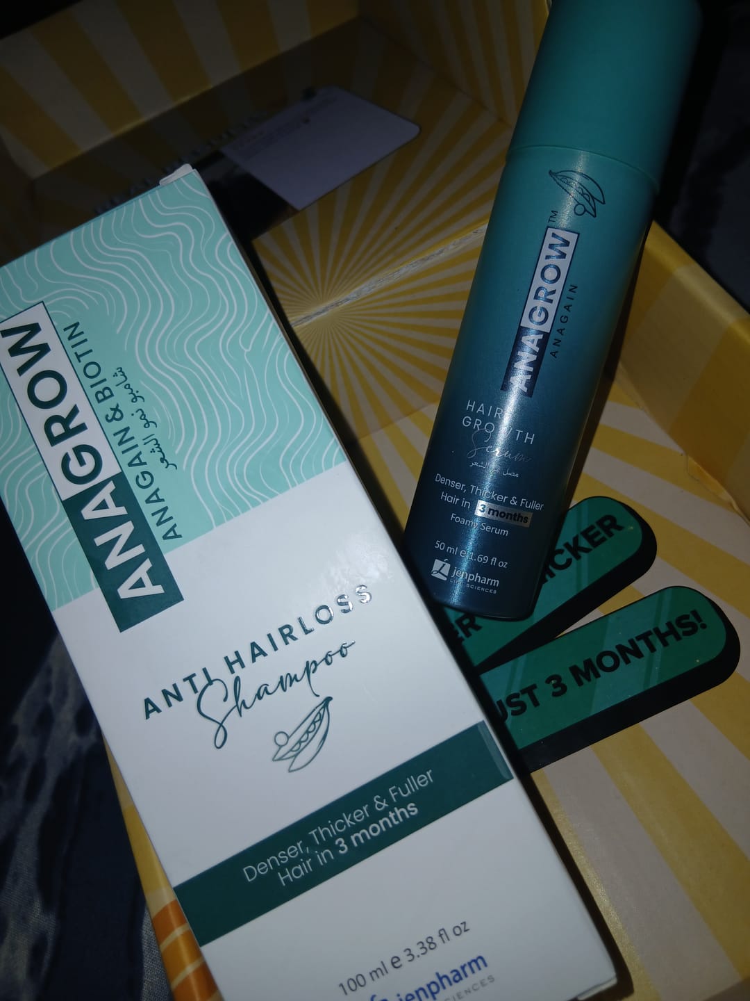 Customer photo review of ZERO HAIRFALL DUO
