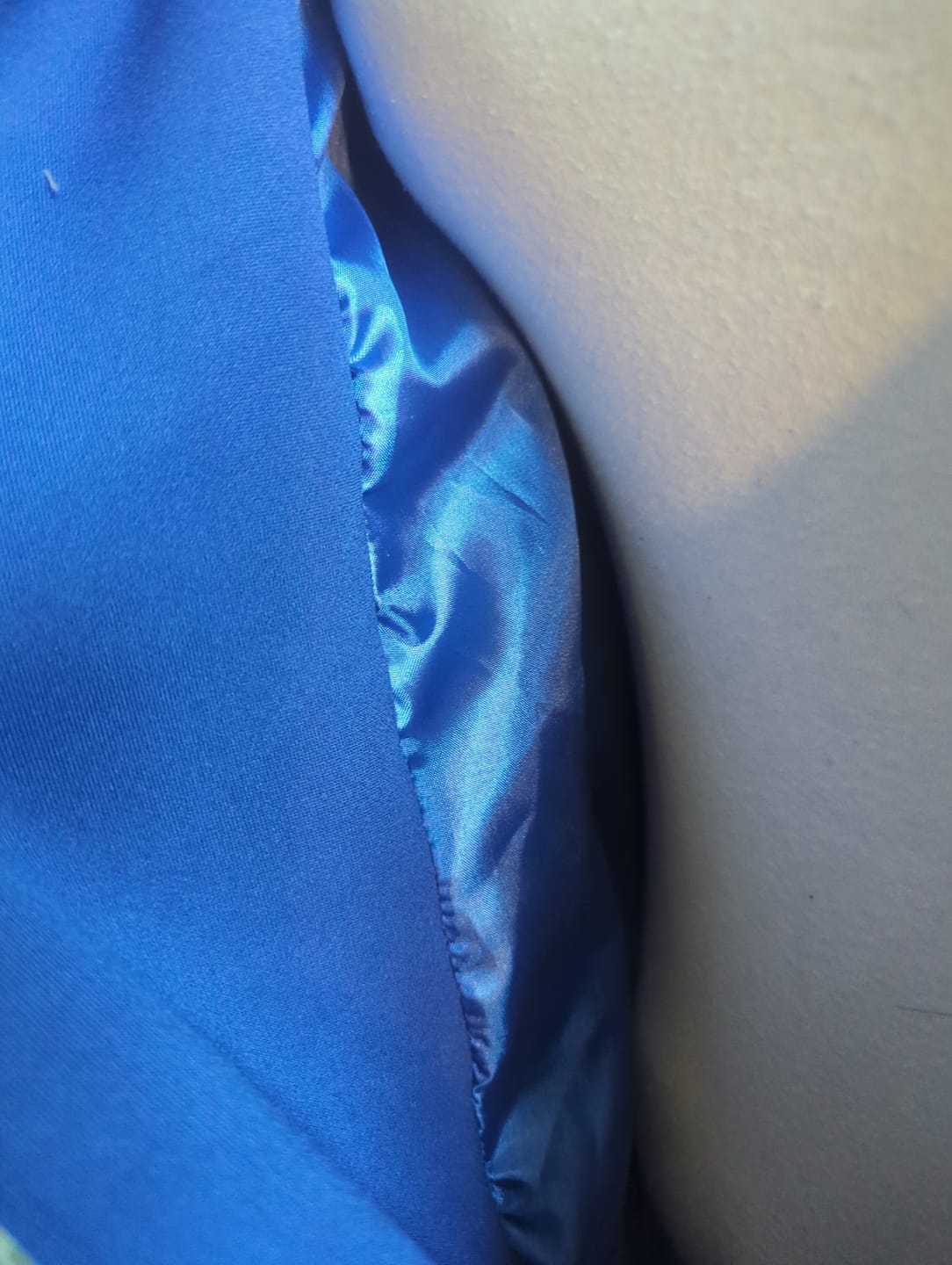 Customer photo review of Plain Habotai Lining Fabric