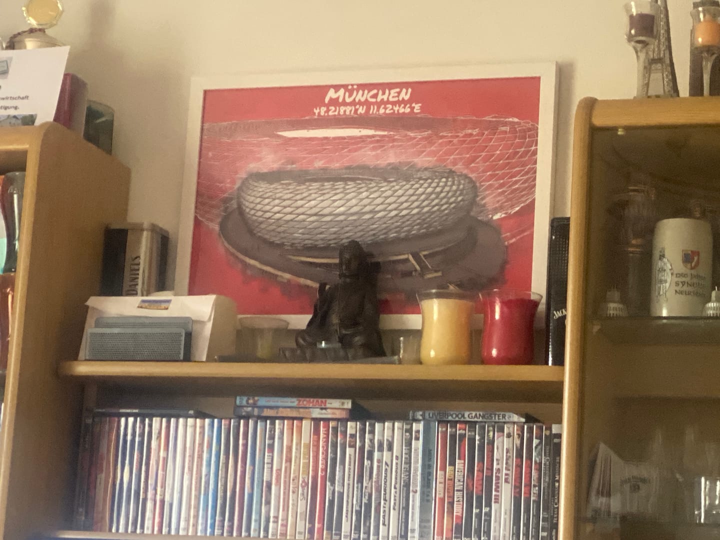 Customer photo review of Stadion Poster München Art Print