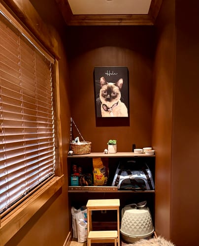 Customer photo review of Pet Art Canvas Wrap