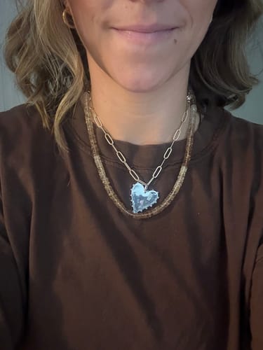 Customer photo review of Elise Necklace