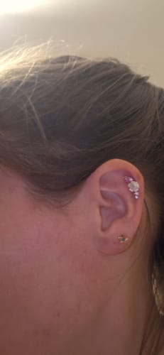 Customer photo review of Piercing Alba