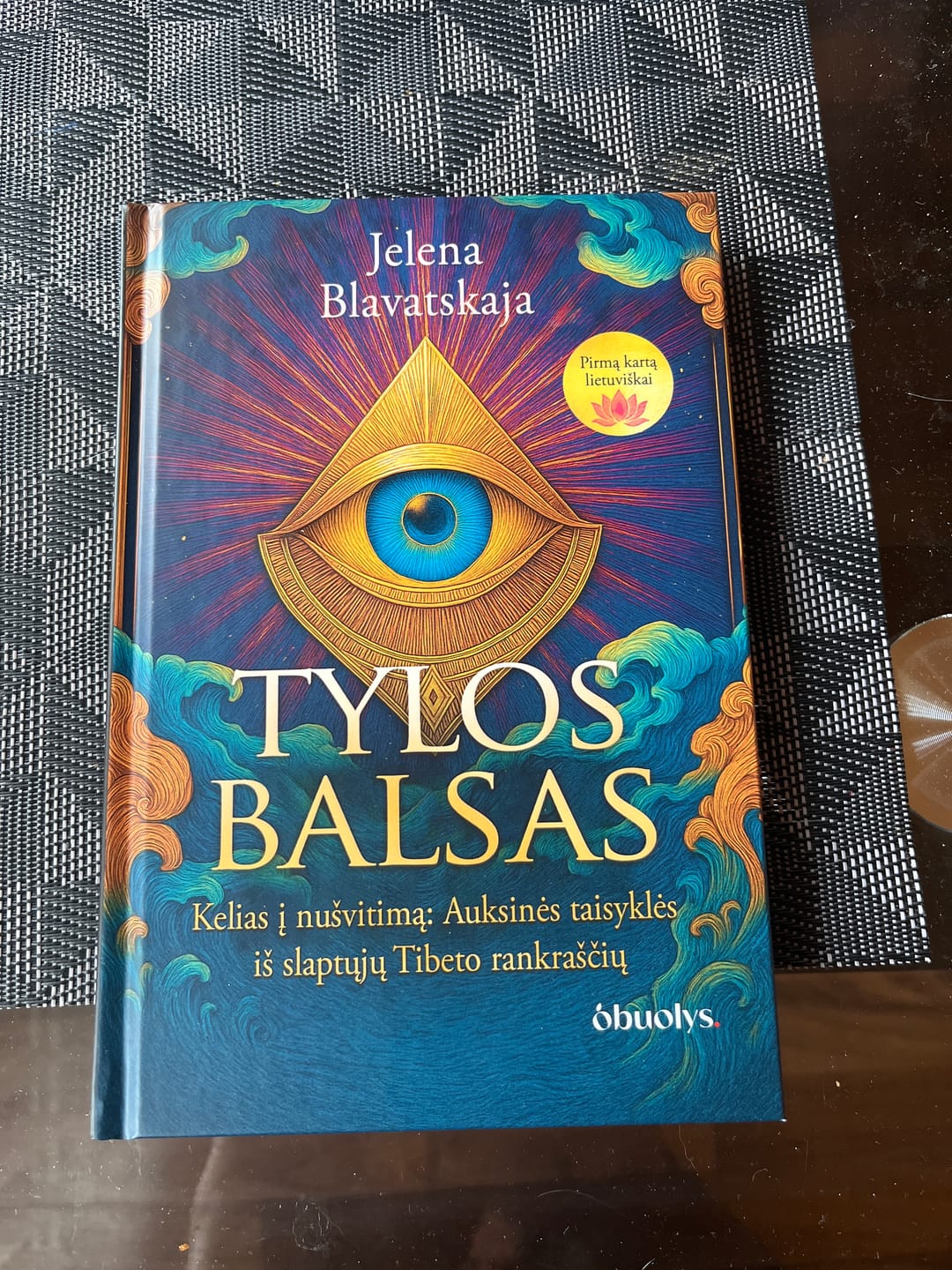 Customer photo review of Tylos balsas: pirmą kartą lietuviškai – išminties ir dvasios kelionės vadovas, paremtas slaptaisiais Tibeto rankraščiais