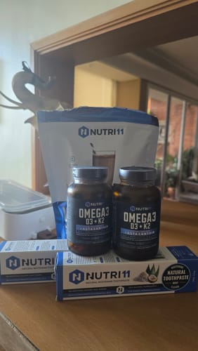 Customer photo review of Omega 3 + D3 + K2 with Astaxanthin