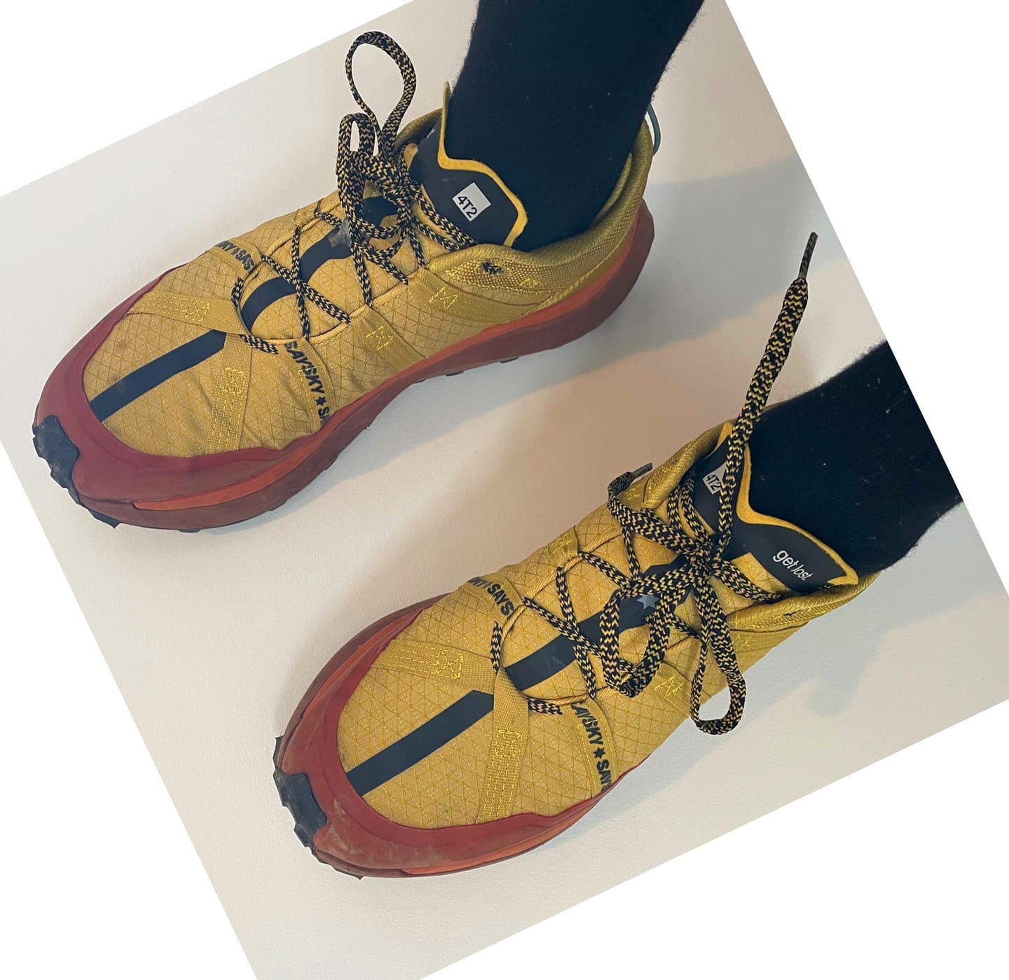 Customer photo review of get lost, saysky edition.