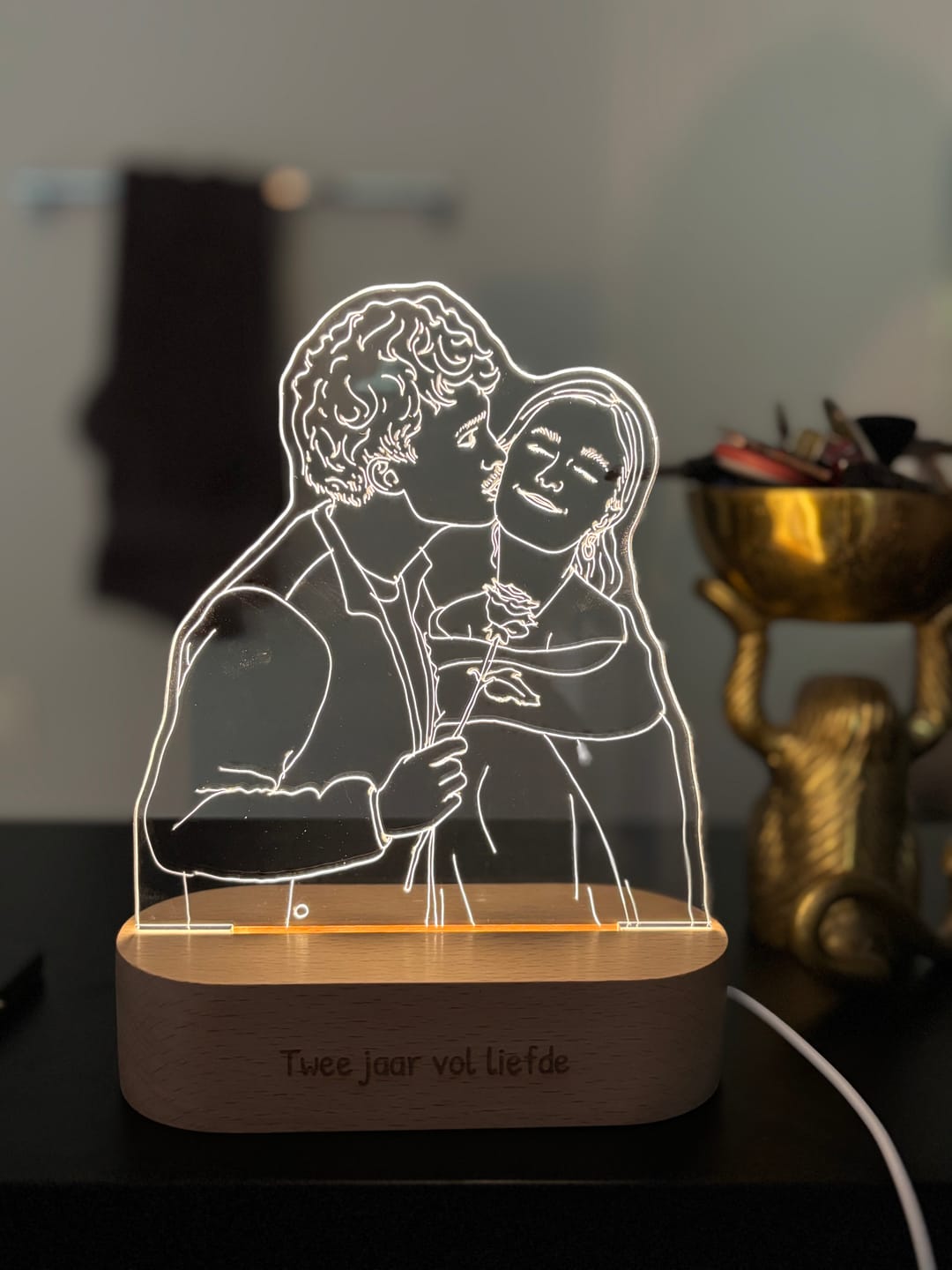 Customer photo review of De Lampiece Lamp