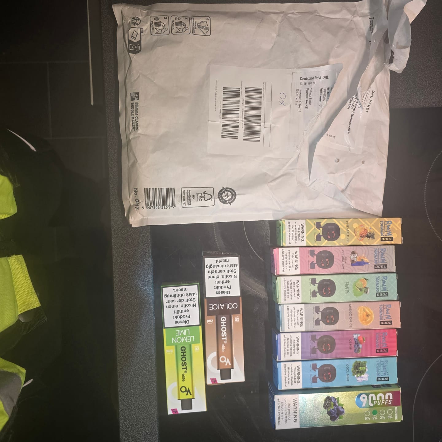 Customer photo review of Blue Razz Lemonade