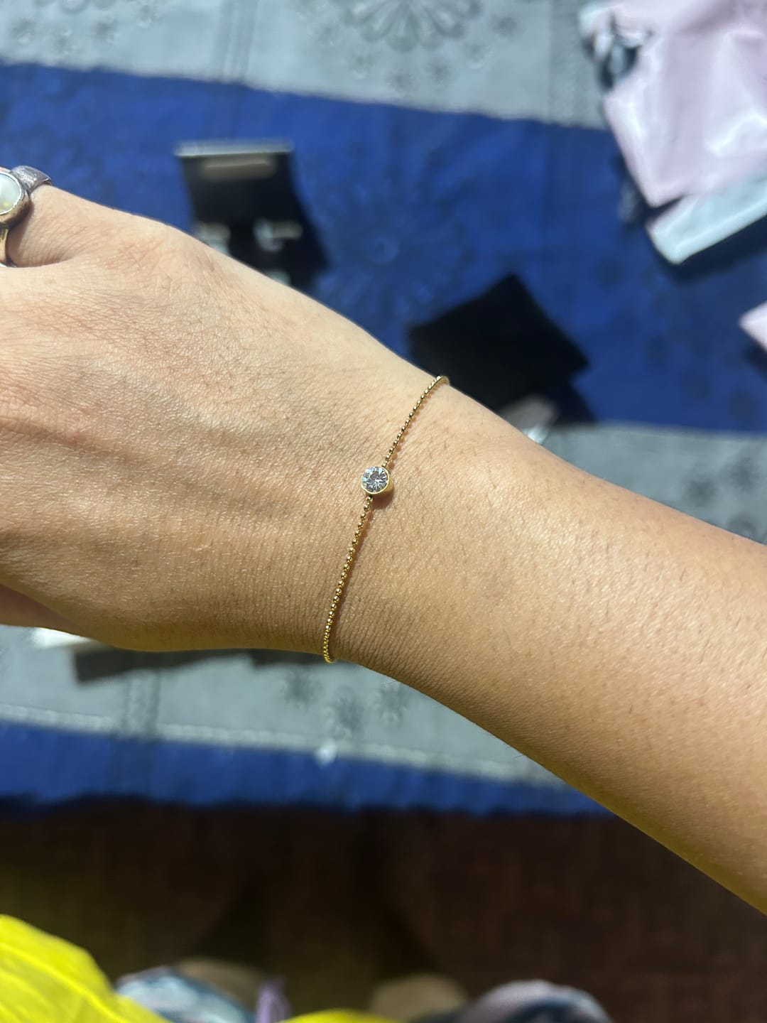 Customer photo review of Solitary Spark Bracelet