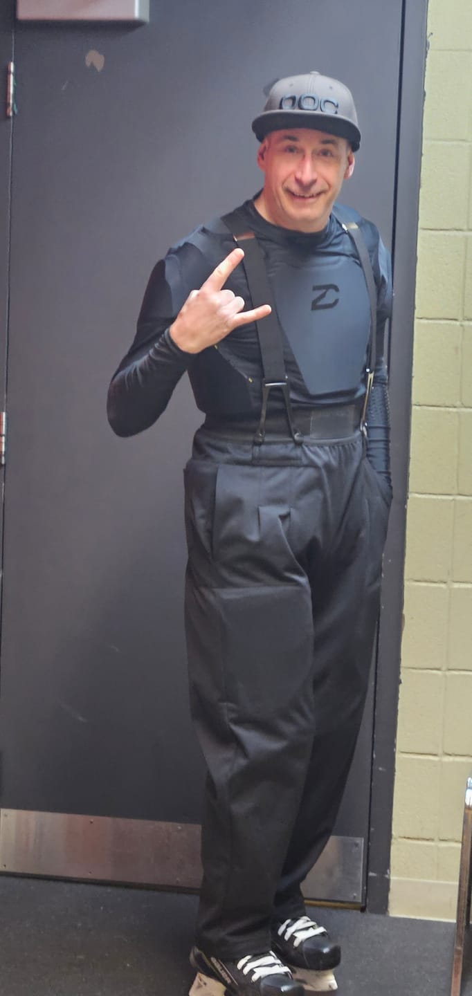Customer photo review of ZPS-PRO LONG SLEEVE HOCKEY REFEREE PADDED SHIRT