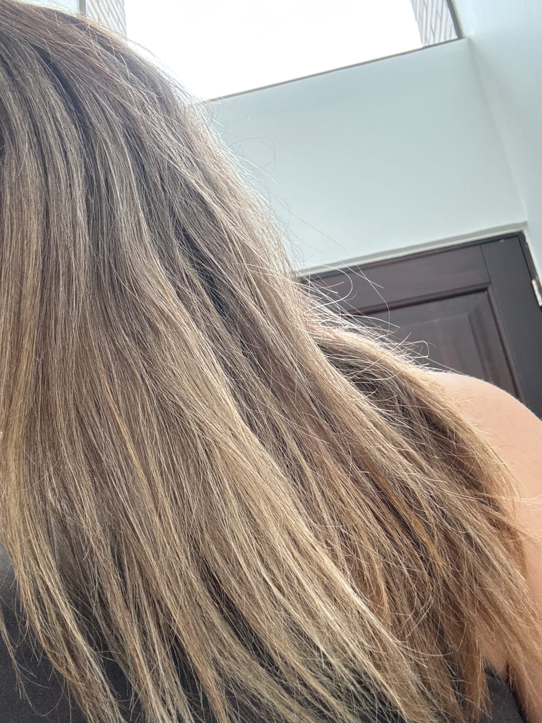 Customer photo review of Mascarilla Matizadora Platinum 300 g