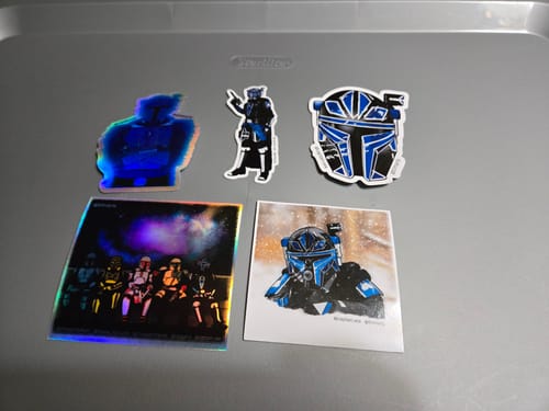 Customer photo review of Print Custom Stickers