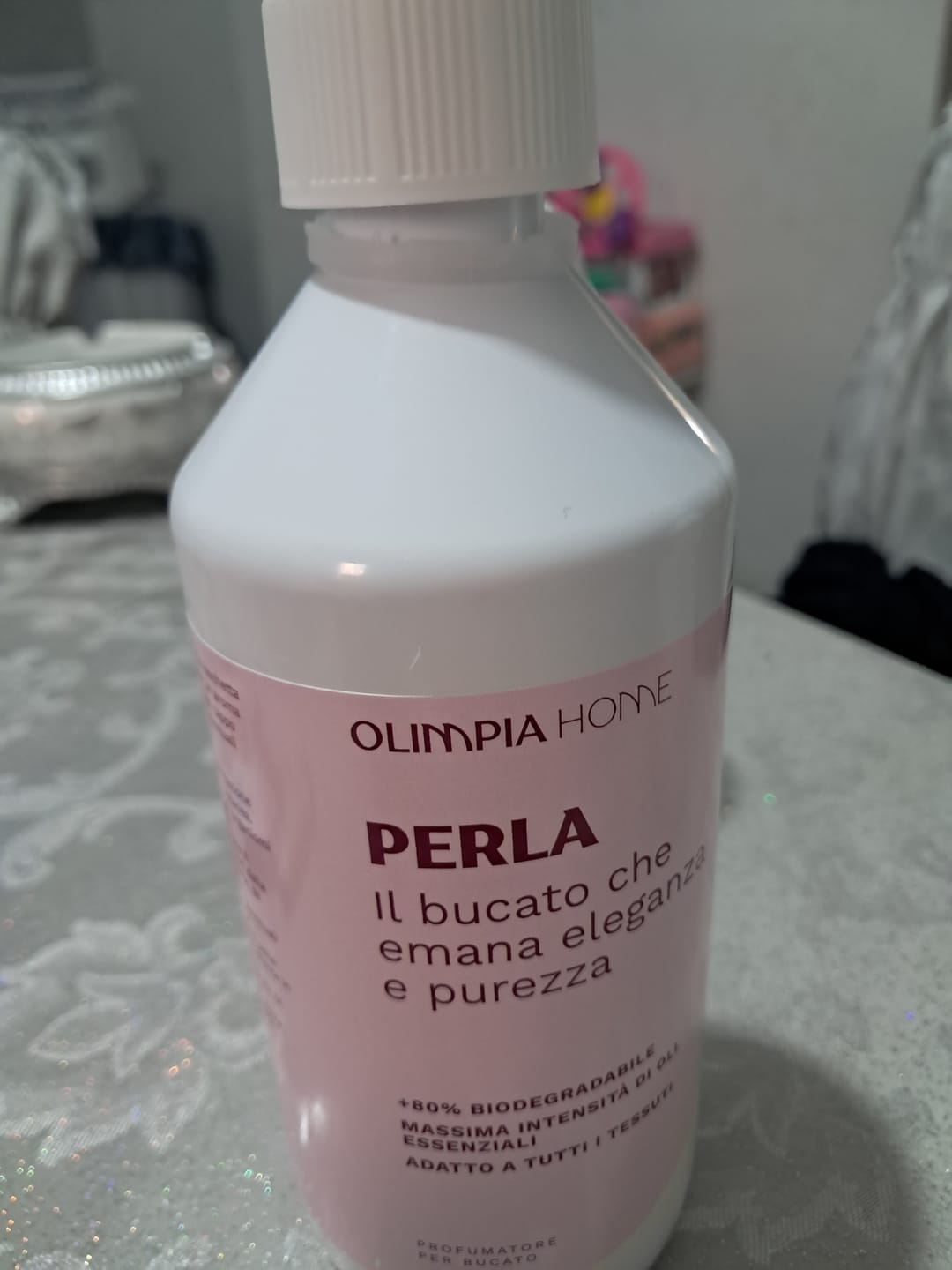 Customer photo review of Perla – Il bucato che emana eleganza e purezza