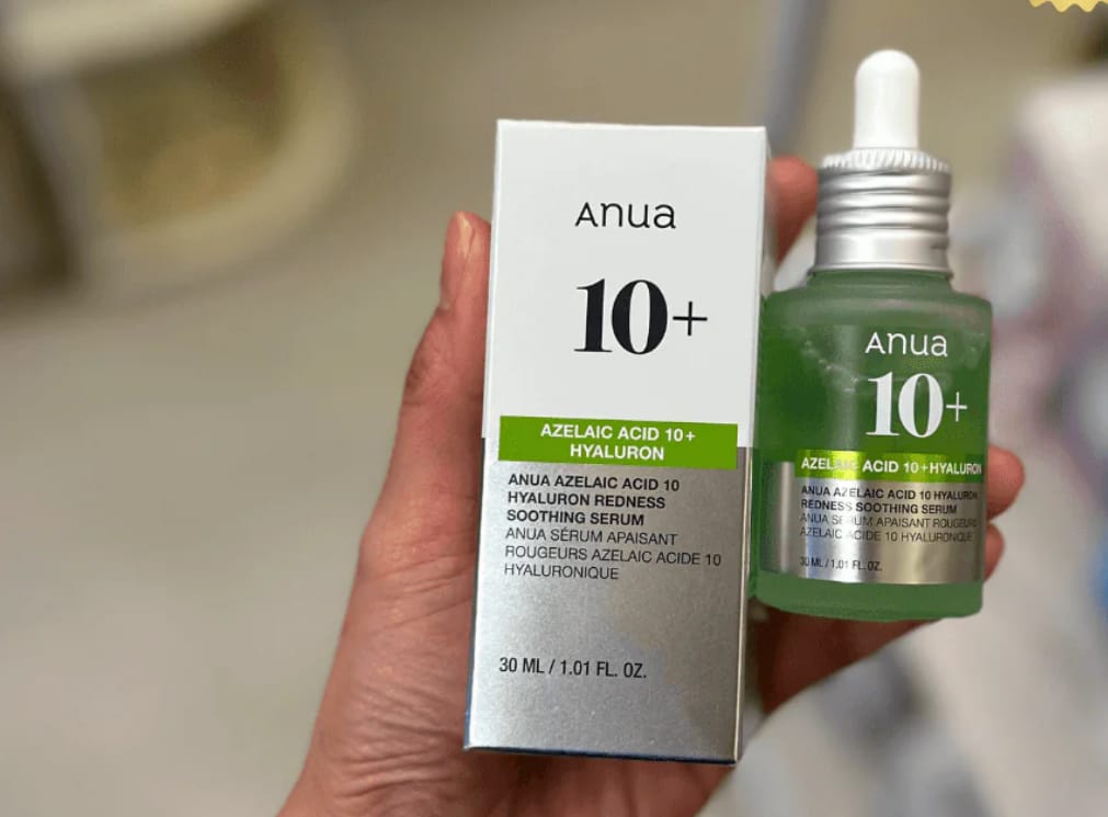 Customer photo review of Serums ar azelaīnskābi Anua Azelaic Acid 10 Hyaluron Redness Soothing Serum