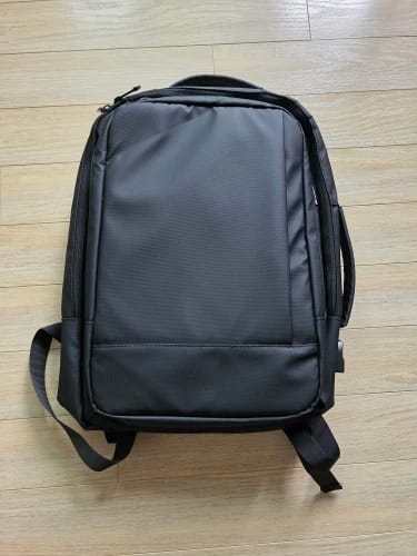 Customer photo review of Mochila de Trabalho Masculina