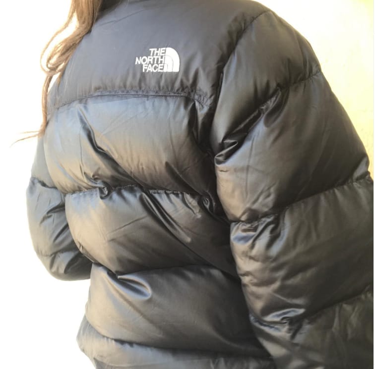 Customer photo review of The North Face Down Jackets