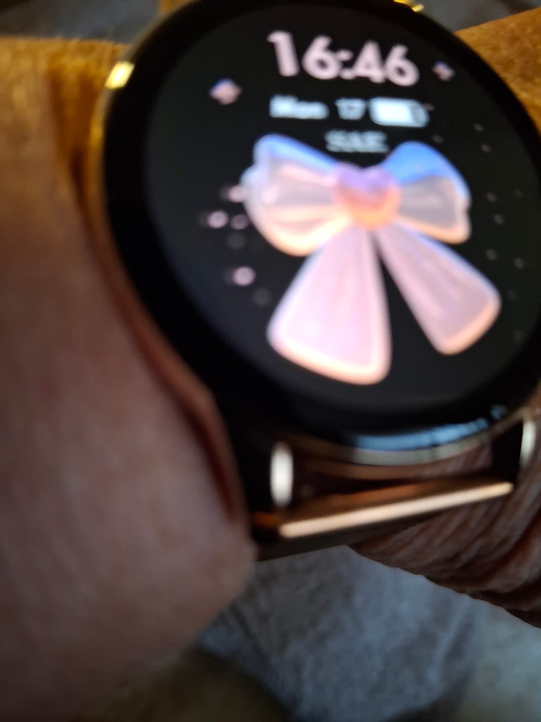 Customer photo review of Siltcon® Auréa Smartwatch Dames Goud
