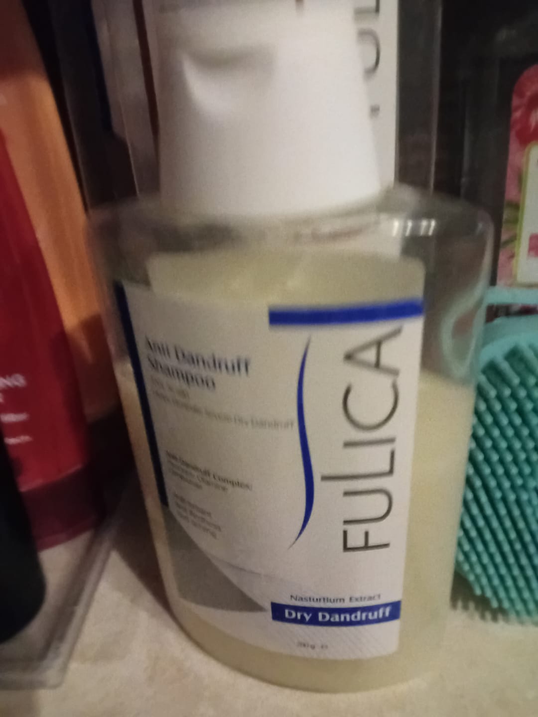Customer photo review of Fulica™ - Anti Dandruff Shampoo