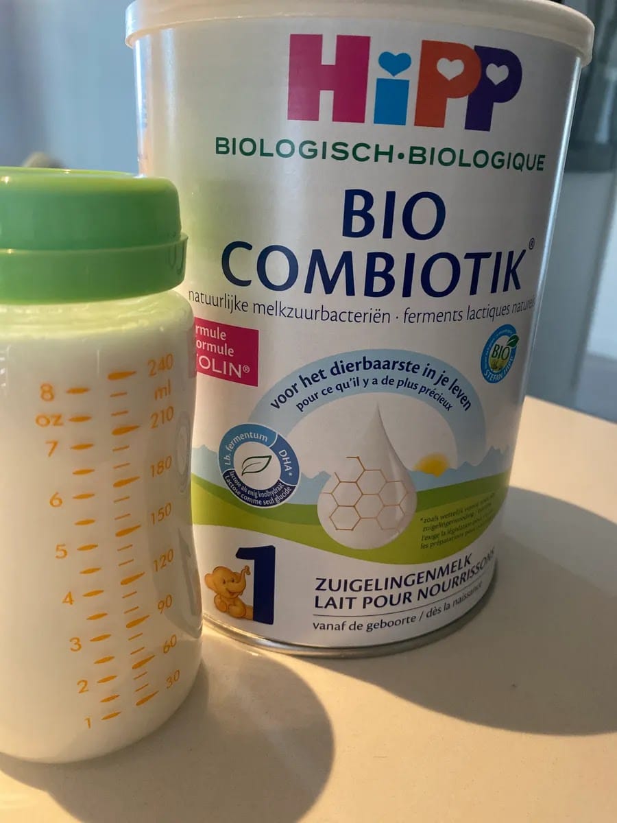 Customer photo review of HiPP Dutch Stage 1 Organic Combiotic Baby Formula 800g