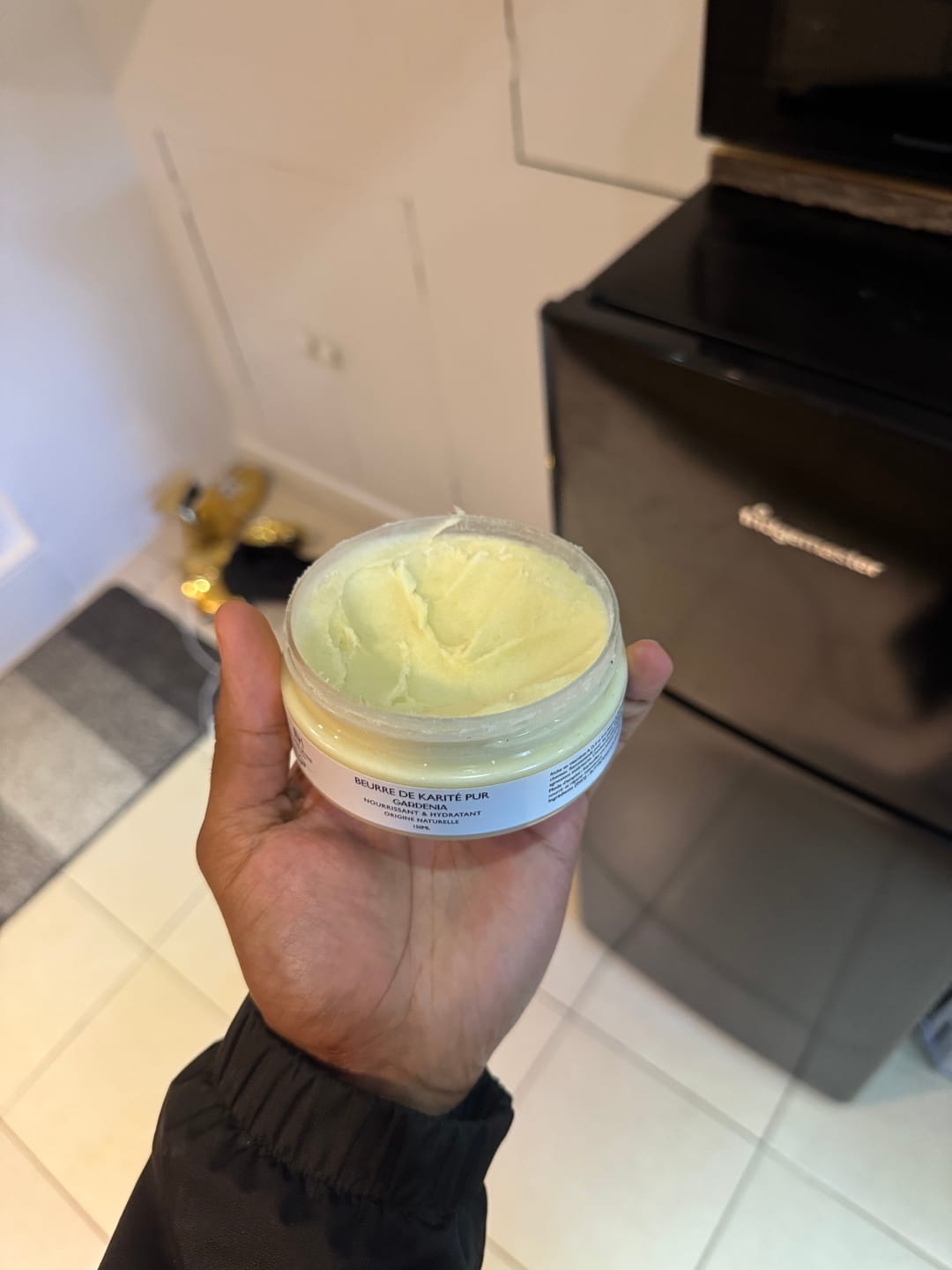 Customer photo review of Le Beurre de Karité Pur et Naturel (150g)