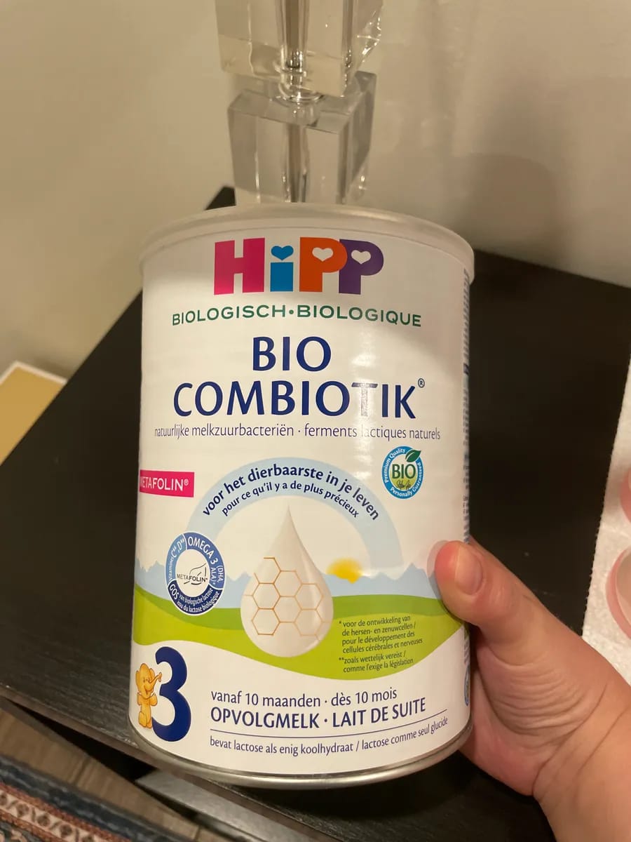 Customer photo review of HiPP Dutch Stage 3 Organic Combiotic Baby Formula 800g