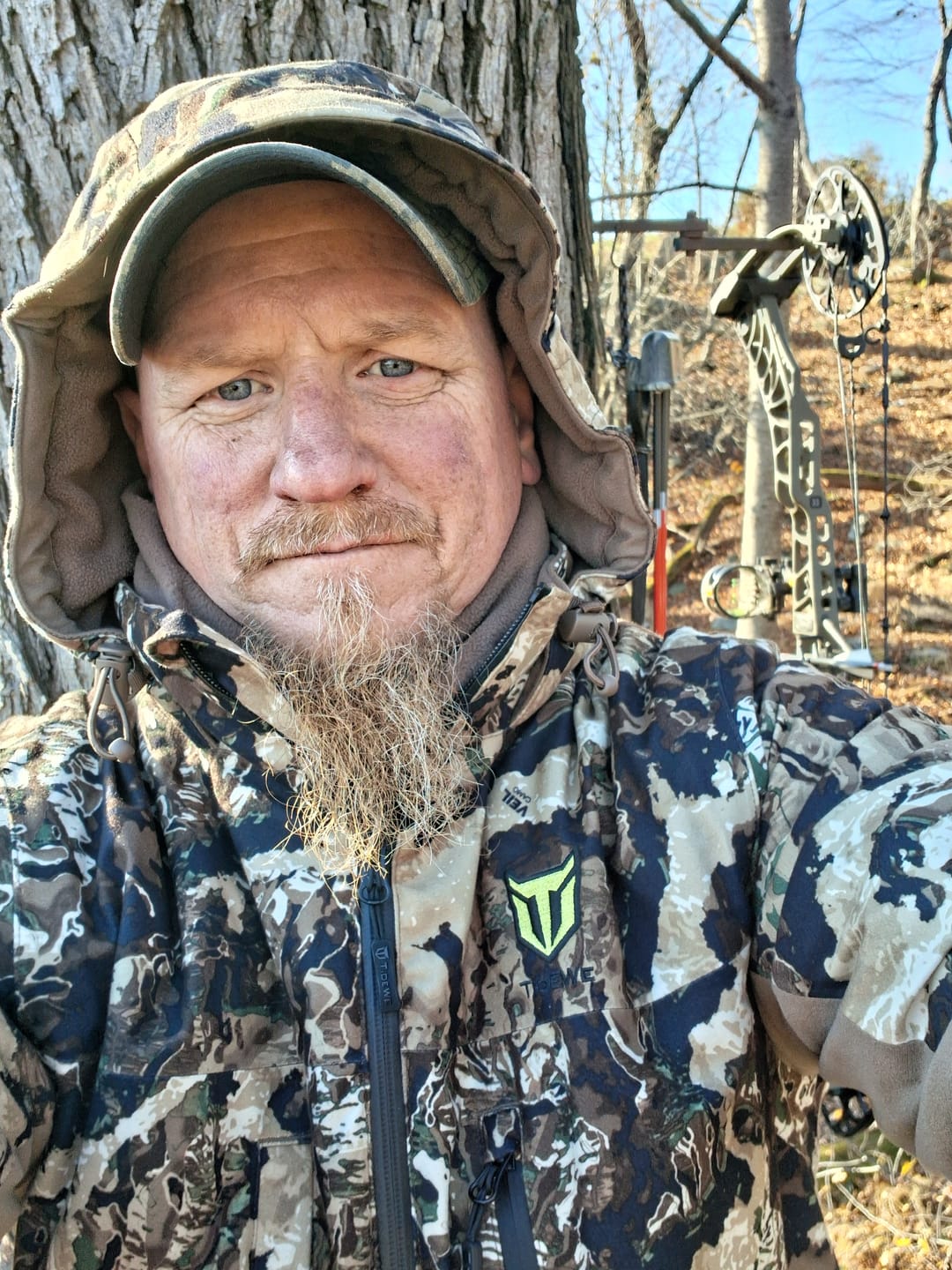 Customer photo review of Altus Whitetail Ultra Silent Hunting Suit Men's Water Resistant Hunting Clothes