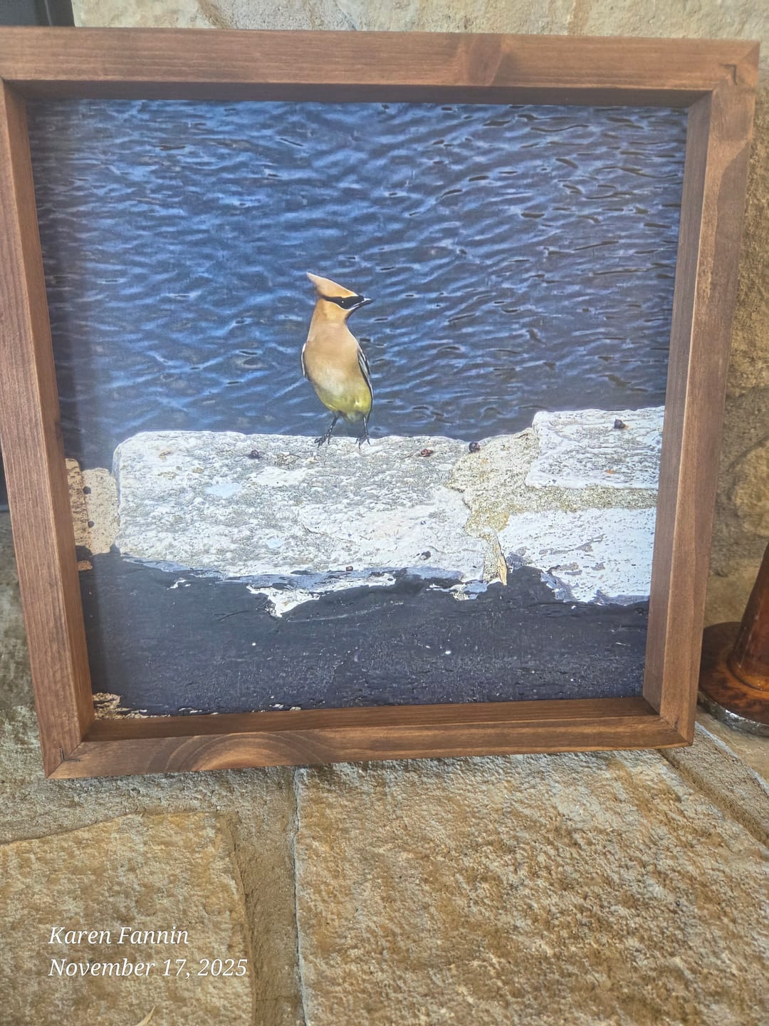 Customer photo review of Framed photo