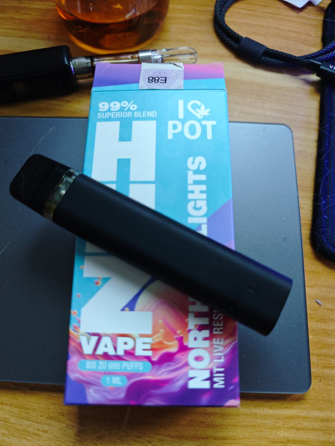 Customer photo review of HHZ Vape Pen 95% - Northern Lights