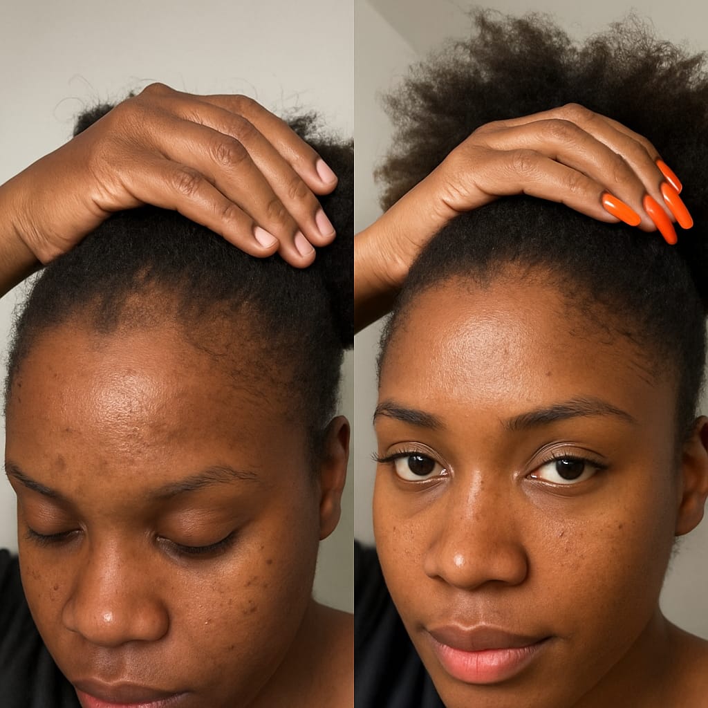 Customer photo review of Mega Moisture Bundle