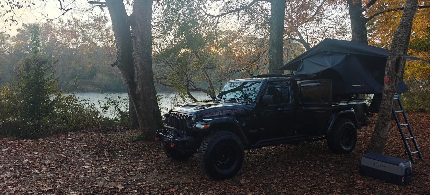 Customer photo review of OPENROAD Soft Roof Top Tent