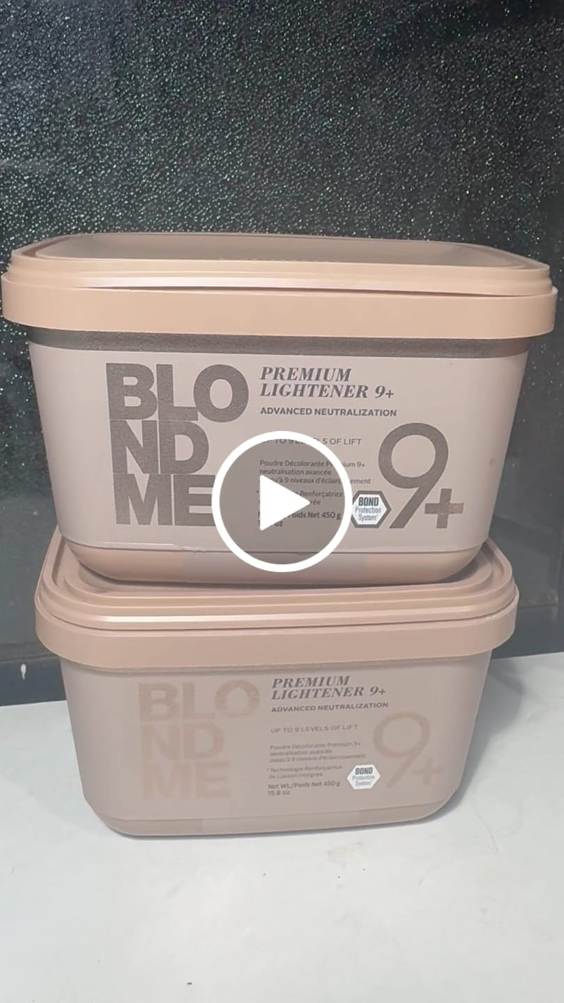 Customer video review of BLONDME PREMIUM DECOLORANTE +9 ANTI METAL - 450grs