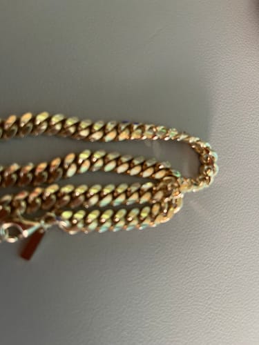 Customer photo review of Miami Cuban Link - Gold