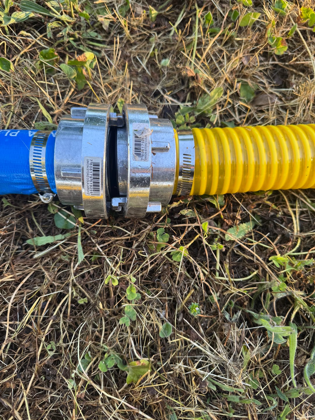 Customer photo review of Abrazadera Cremallera Acero Inoxidable
