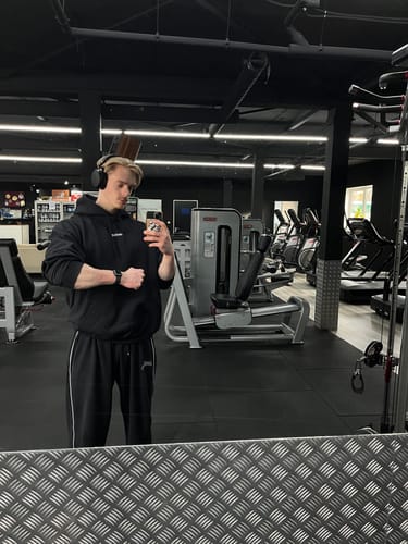 Customer photo review of Dedicated Athlete Collective Hoodie
