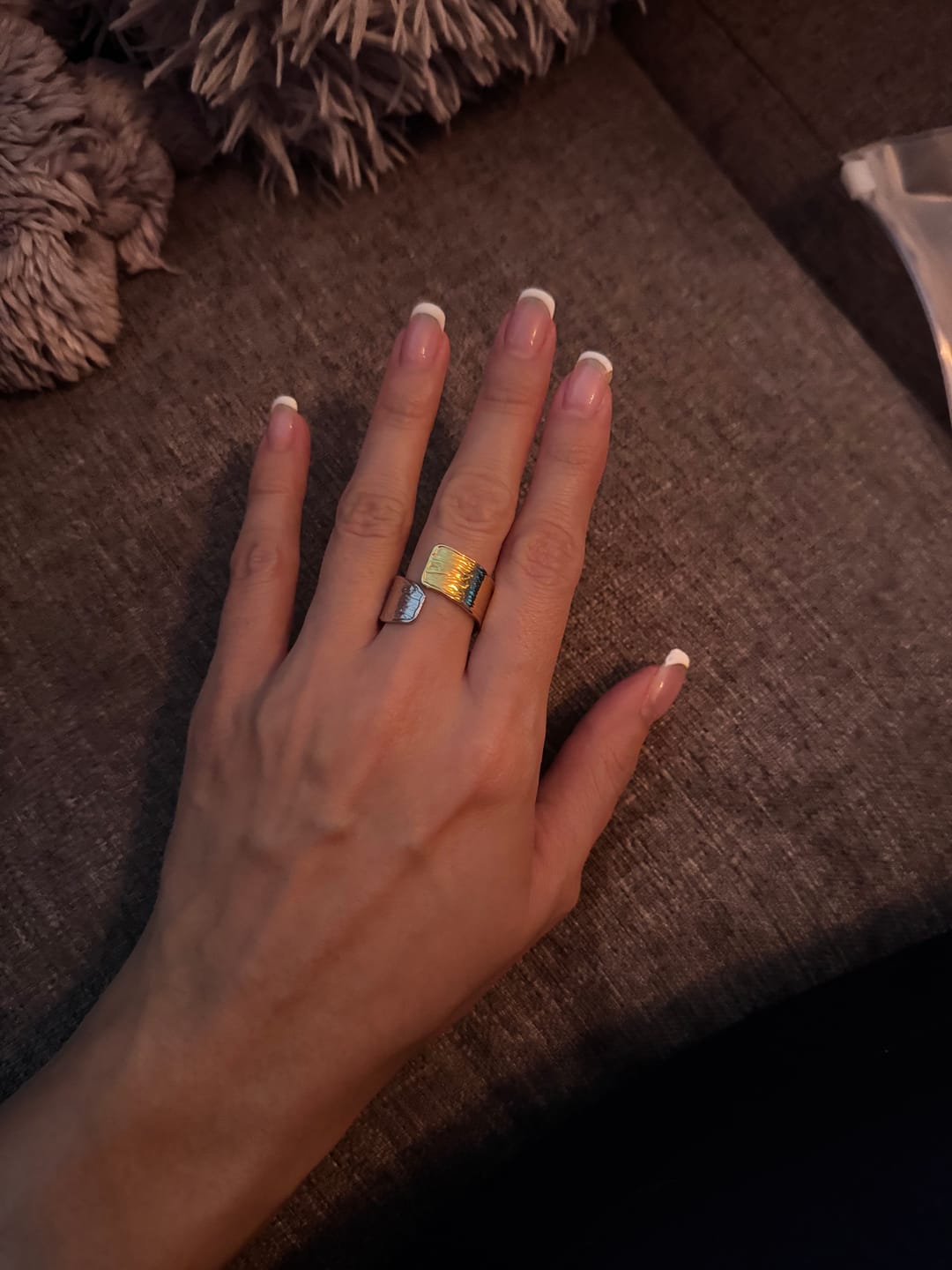 Customer photo review of Anillo Ajustable Soho