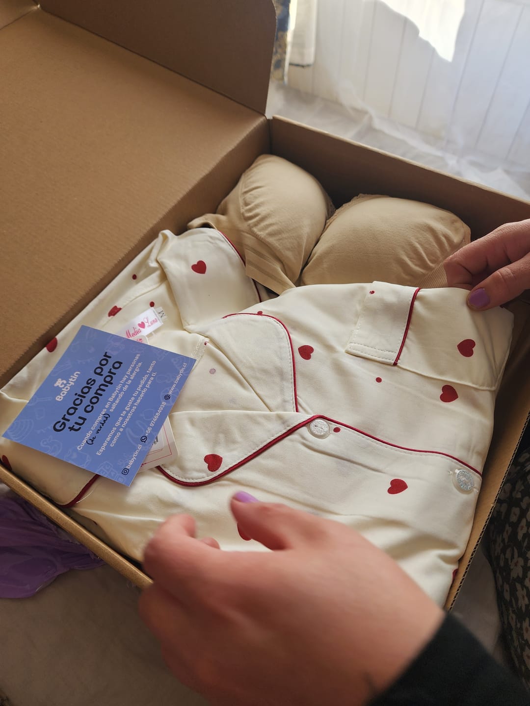 Customer photo review of Box embarazo