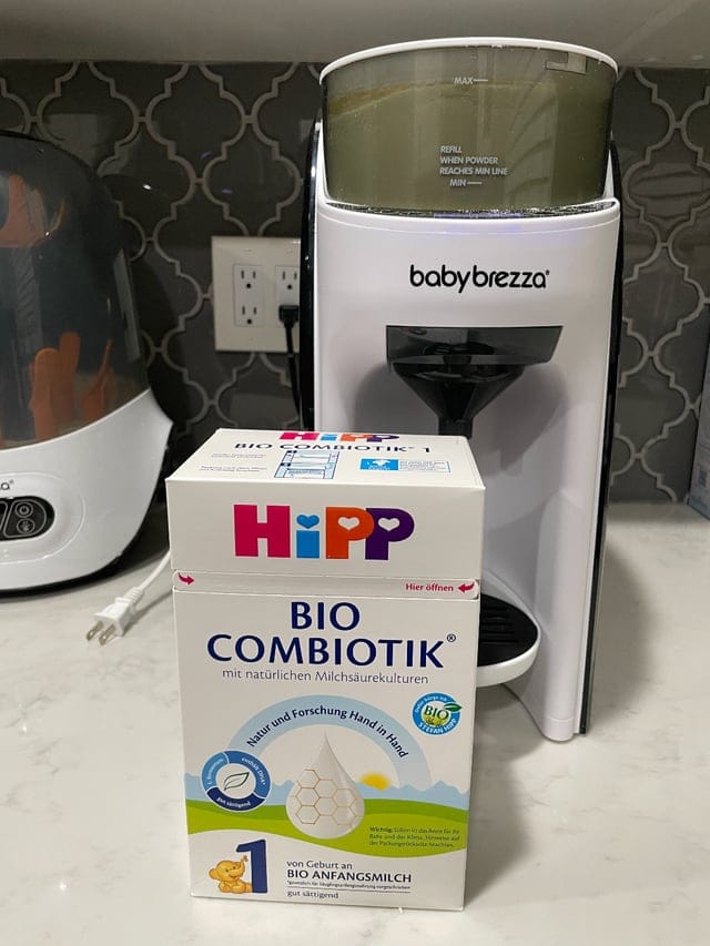 Customer photo review of HiPP German Stage 1 Organic Combiotic Baby Formula 800g