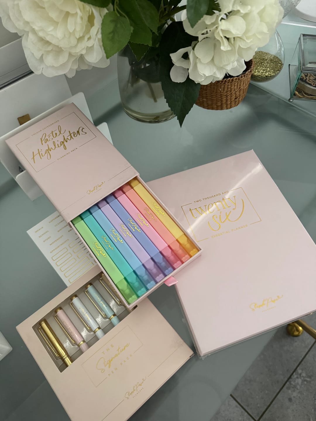 Customer photo review of The Signature Five Pen Pack - GOLD