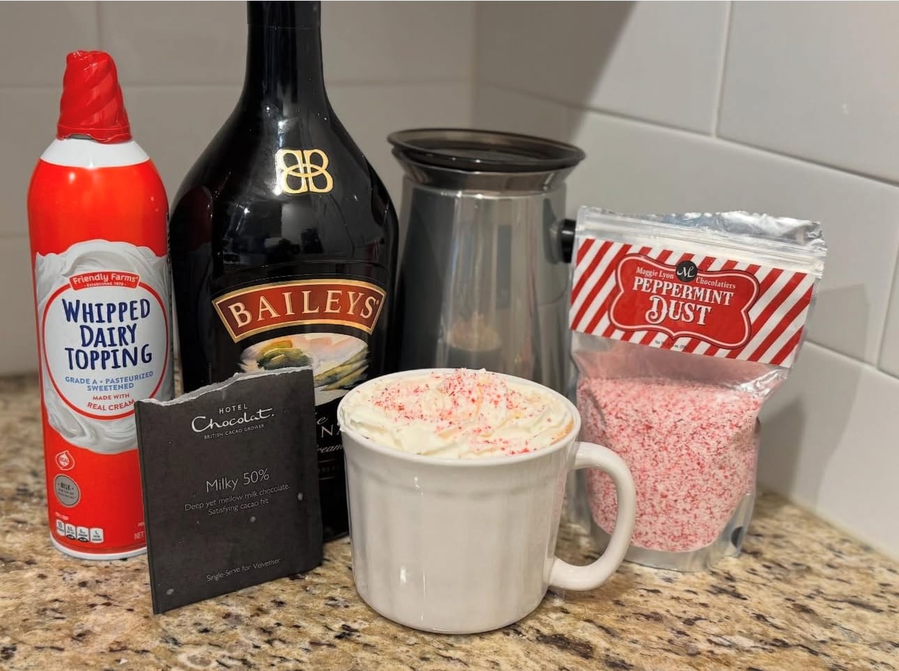 Customer photo review of Classic 70% Hot Chocolate