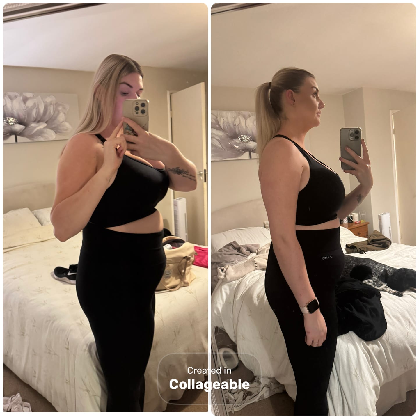 Customer photo review of Slim Meal Replacement | 34 Meals + Free Pink Shaker