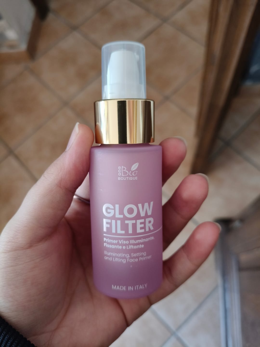 Customer photo review of Glow Filter - Primer